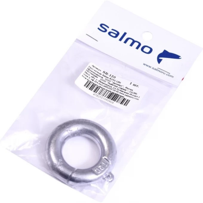 Груз кольцо SALMO Ring 120г SR-120 Груз кольцо SALMO Ring 120г SR-120