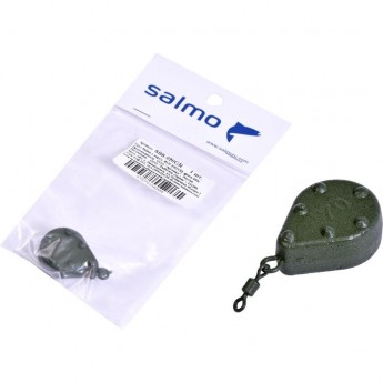 Груз SALMO с вертлюгой Bun Swivel green 050г Груз SALMO с вертлюгой Bun Swivel green 050г