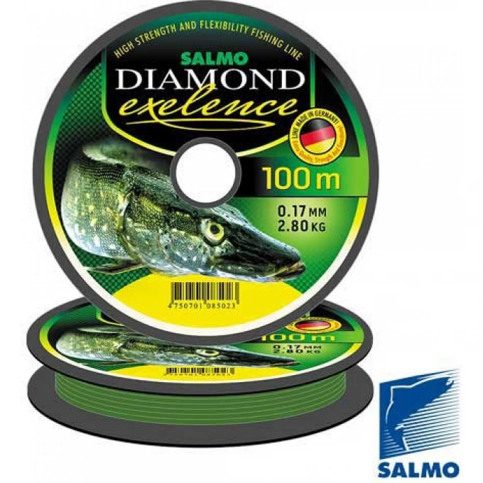 Леска монофильная SALMO Diamond Exelence 100/020 4027-020 Леска монофильная SALMO Diamond Exelence 100/020 4027-020